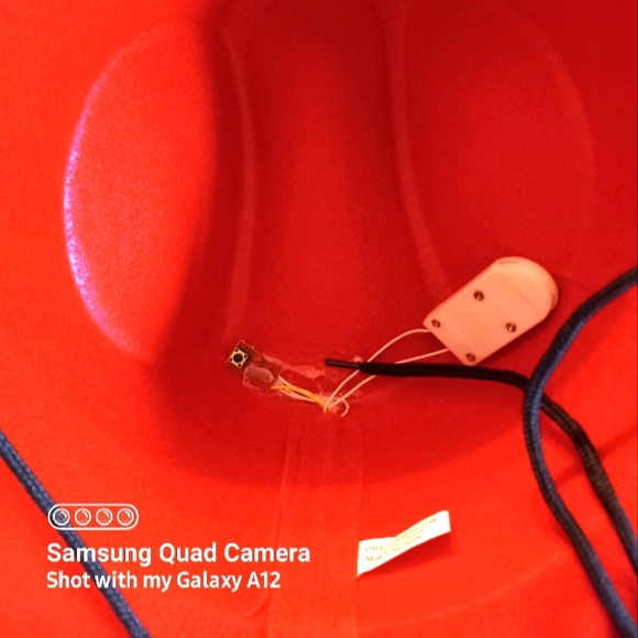 LED Light Blinking Cowboy Santa Hat - Picture 5 of 16